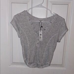 Garage Heather Gray Short Sleeve Tee